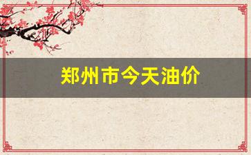 郑州今天油价多少钱一升92-郑州市今天油