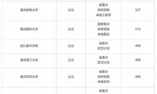 重庆二本分数线最低的大学,重庆二本收分低的学校