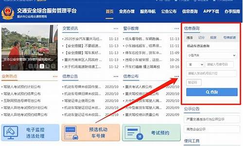 重庆汽车违章查询_重庆汽车违章查询电话