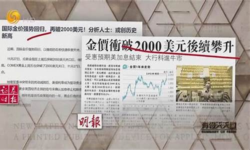 金价冲破1720_金价突破