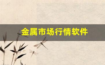 金属市场行情软件(金属市场行情软件哪个好用)_https://www.wguangz.com_大商所_第1张