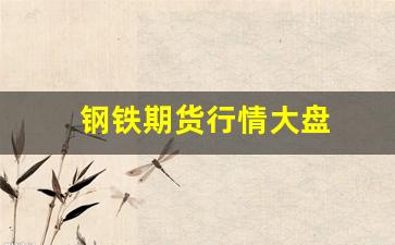 钢铁期货行情大盘(钢铁期货行情大盘下载)_https://www.qldgs.com_黄金期货_第1张