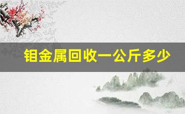 钼金属回收一公斤多少钱(钼金属多少钱一吨)_https://www.dcjwmf.com_郑商所_第1张