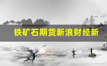铁矿石期货新浪财经新浪网(铁矿石期货行情新浪财经)_https://www.xzdzcjn.com_上交所_第1张