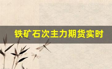 铁矿石次主力期货实时行情(铁矿石期货实时行情走势)_https://www.senxinmaoyi.com_邮政编码_第1张