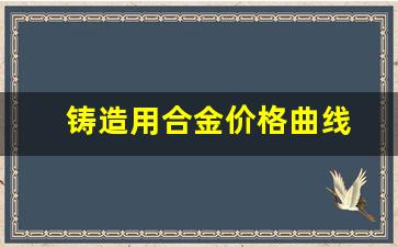铸造用合金价格曲线_铸造合金成分