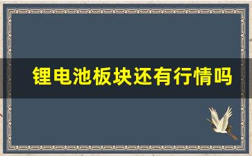 锂电池板块还有行情吗知乎推荐(锂电池板块未来走势)_https://www.hhem8.com_创业板_第1张
