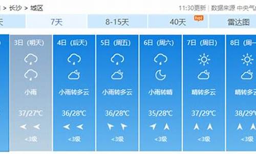 长沙天气预报10天实时查询最新消息新闻_长沙天气预警长沙天气预报一周