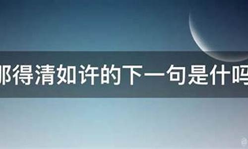 山一程水一程的下一句_问渠那得清如许下一句怎么说