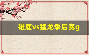 雄鹿vs猛龙季后赛g1-雄鹿vs猛龙季后赛g15