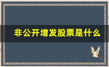 非公开增发股票是什么意思(非公开增发股票)_https://www.huakunhengjia.com_期货资讯_第1张