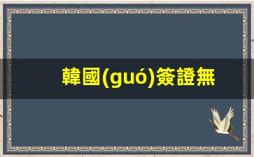 韓國(guó)簽證無(wú)簽證頁(yè)(韓國(guó)簽證辦理)