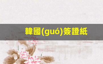 韓國(guó)簽證紙質(zhì)簽證圖片(韓國(guó)簽證紙質(zhì)簽證圖片高清)