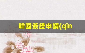 韓國簽證申請(qǐng)表使用指南，能否涂改及填寫注意事項(xiàng)全解析