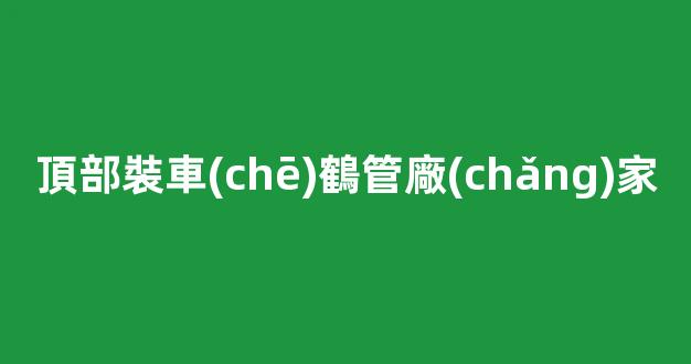 頂部裝車(chē)鶴管廠(chǎng)家(裝車(chē)鶴管安裝原理圖)(1)