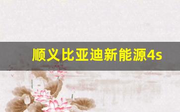 顺义比亚迪新能源4s店(顺义比亚迪新能源4s店电话南法信)_https://www.wguangz.com_上期所_第1张