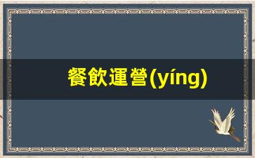 餐飲運營(yíng)招聘插圖