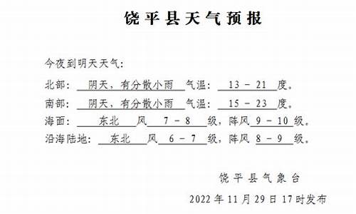 广东省潮州市饶平县天气30天气预报_饶平县30天气预报