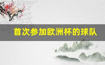 2021年参加欧洲杯的国家-首次参加欧洲杯的球队