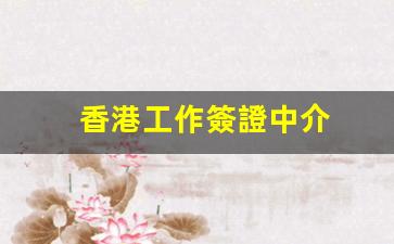香港工作簽證中介(香港工作簽證中介要5萬(wàn)多嗎)
