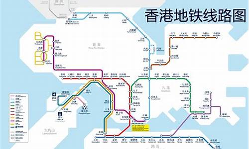 香港地铁路线图是什么,香港旅游全攻略地铁怎么走