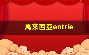 馬來西亞簽證樣板解析，entries簽證申請指南全解析