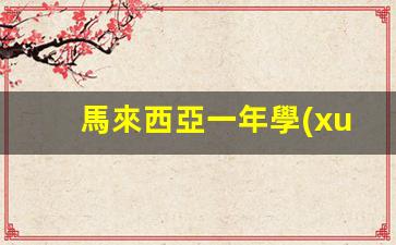 馬來西亞一年學(xué)生簽證(馬來西亞一年學(xué)生簽證多少錢)