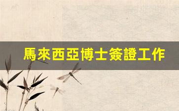 馬來西亞博士簽證工作好找嗎(馬來西亞博士簽證工作好找嗎)
