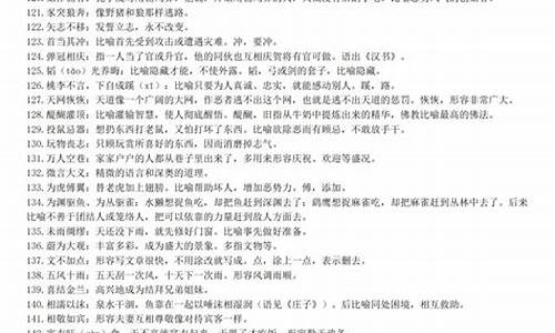 高中语文笔记的成语及意思有哪些_高中语文笔记的成语及意思有哪些呢