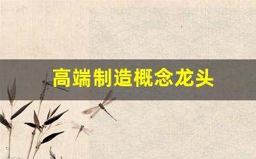 高端制造概念龙头(高端制造概念龙头企业)_https://www.wguangz.com_上期所_第1张