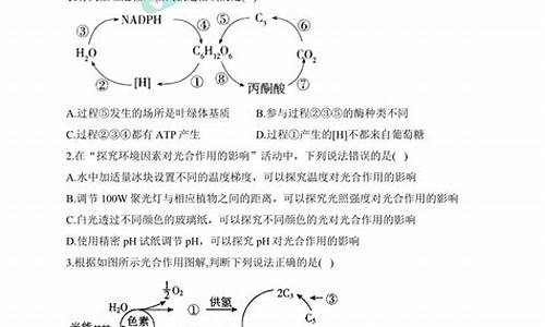 高考光合作用考点,高考光合作用题型总结