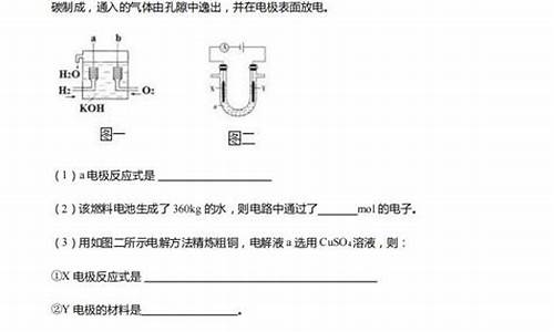 高考化学电化学考点_高考化学电化学