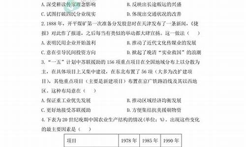 高考历史必考知识点总结,高考历史考前知识