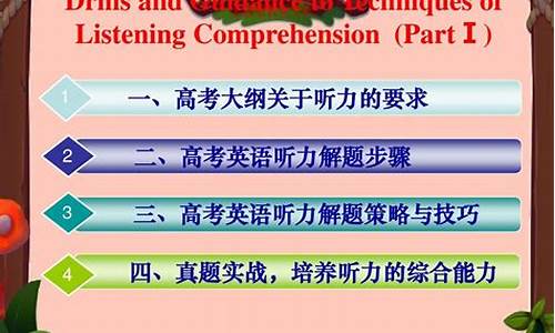 高考听力课件PPT_高考听力课件