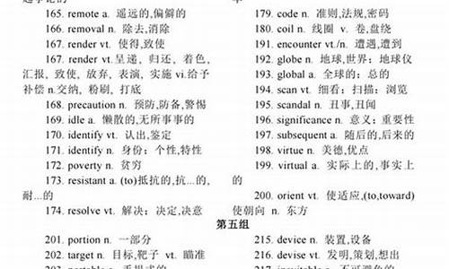 2020年最新高考词汇,高考词赏析2015