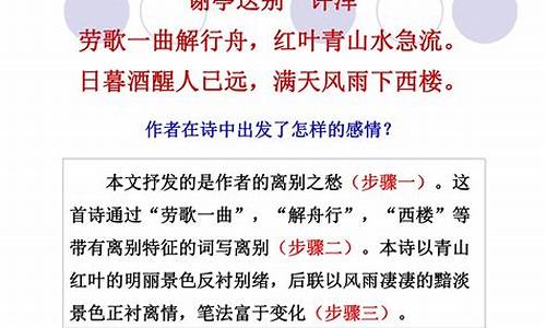 高考语文诗歌鉴赏答题技巧及套路,高考语文诗歌鉴赏答题技巧