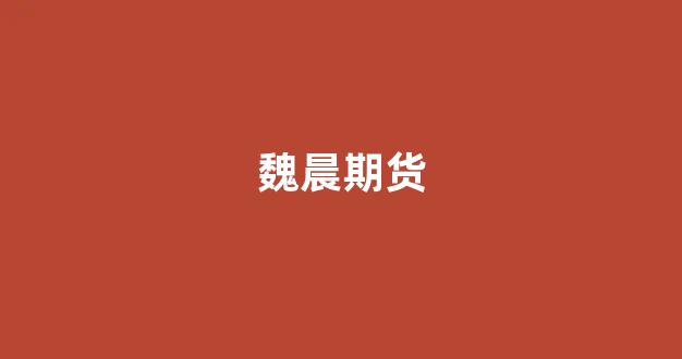 魏晨期货(魏晨简介)_https://www.gen-fastener.com_郑商所_第1张