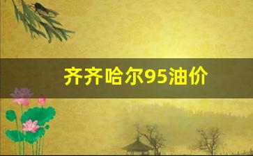 齐齐哈尔95油价多少_齐齐哈尔95油价