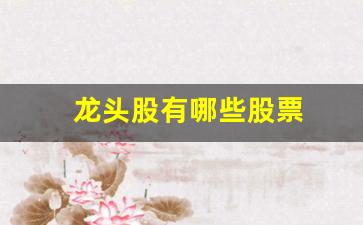 龙头股有哪些股票(2024年电力龙头股有哪些股票)_https://www.heiljjianzu.com_科创板_第1张