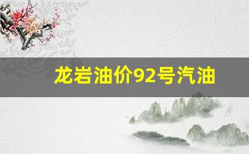 龙岩哪里加油有优惠-龙岩油价92号汽油